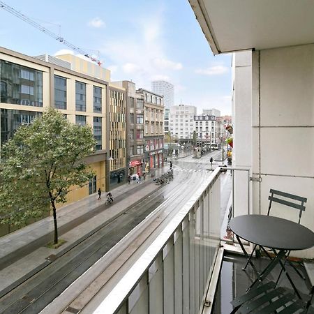 Studio In City Center With Terrace, Netflix - Wifi Antwerpen Exterior foto