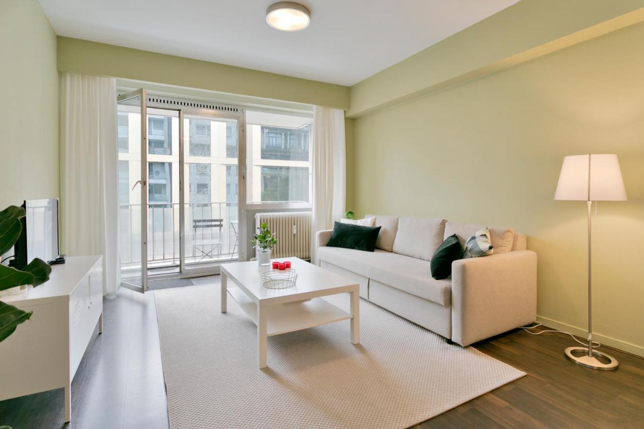 Studio In City Center With Terrace, Netflix - Wifi Antwerpen Exterior foto